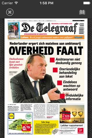 De Telegraaf Krant screenshot 2