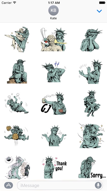 Statue Of Liberty Sticker