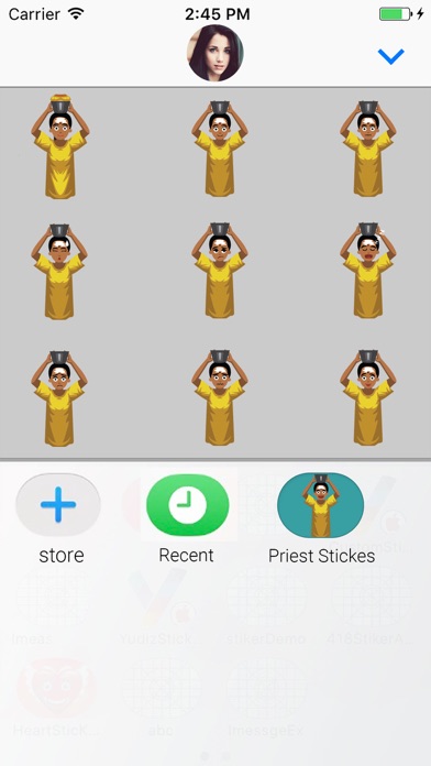 Woman Avatar: Animated Sticker screenshot 4