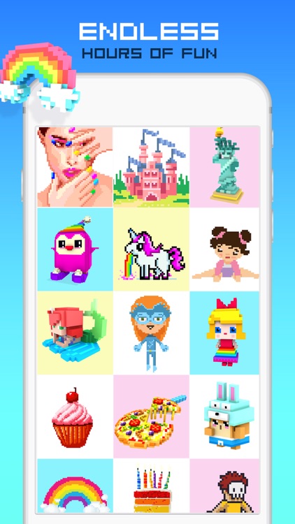 RAINBOW Color by Number screenshot-4