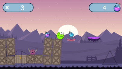 Green Monster Ball Adventure screenshot 2
