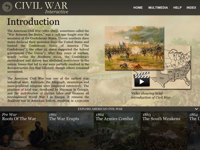 American Civil War Interactive
