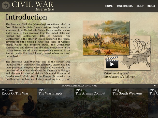 American Civil War Interactive(圖1)-速報App