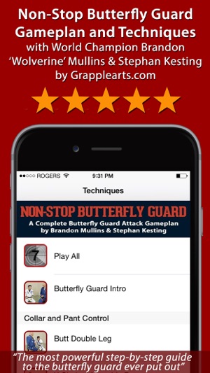 Non-Stop Butterfly Guard