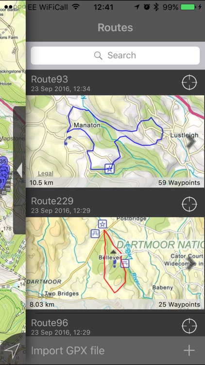 Dartmoor Maps Offline