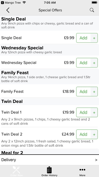 Marios Pizza Royal Wootton Bas