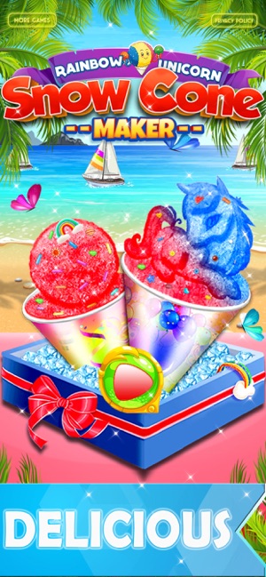 Unicorn Fun Cooking Shaved Ice