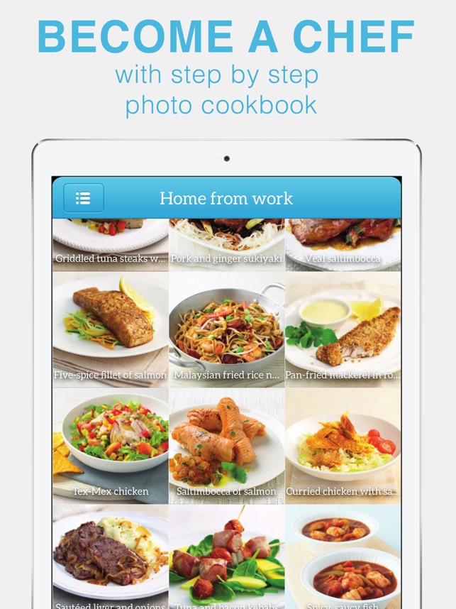 Cooking - Step by Step Cookbook for iPad(圖3)-速報App