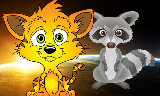 Cat vs Raccoon HD icon