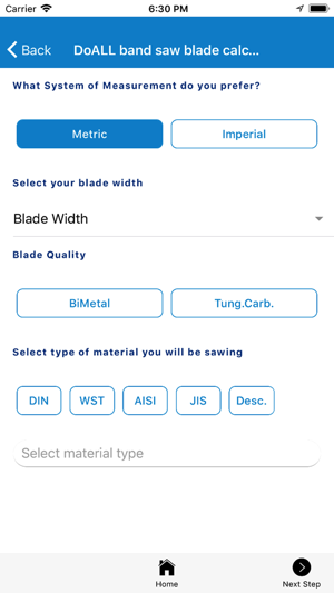 DoALL band saw calculator(圖3)-速報App