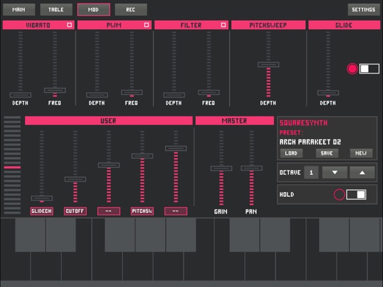 SquareSynth 2 - Chiptune Synthのおすすめ画像4