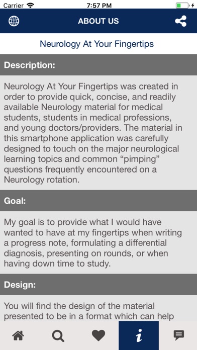 Neurology Pocketbook screenshot 4