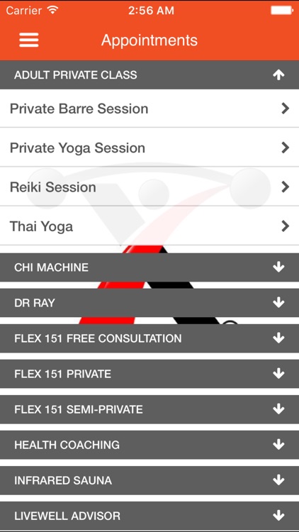 Livewell featuring Flex 151 by MINDBODY, Incorporated