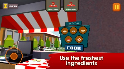 Burger Fast Food: Cooking Shop screenshot 2