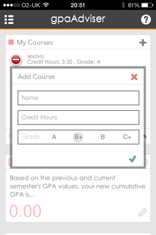 GPA Adviser screenshot 3