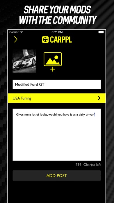 CARPPL Cars Social Network screenshot 3