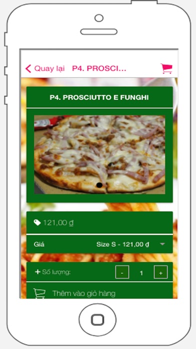 Pizza Hoa ý screenshot 3