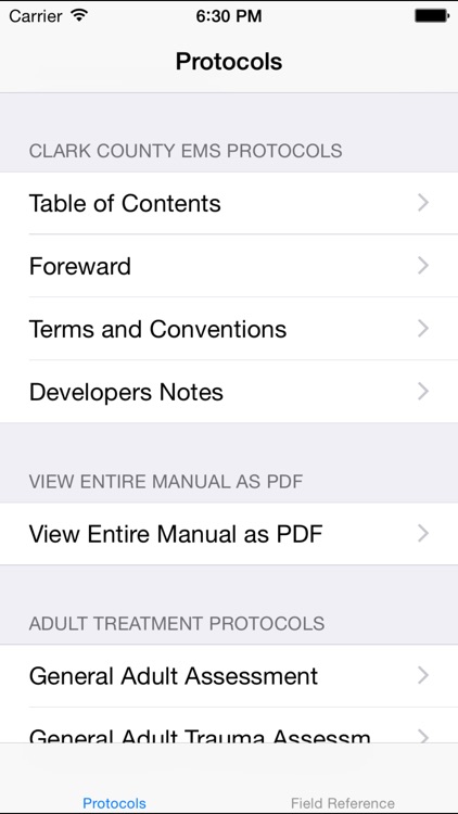SNHD Protocols