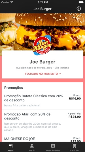 Joe Burger Delivery(圖1)-速報App