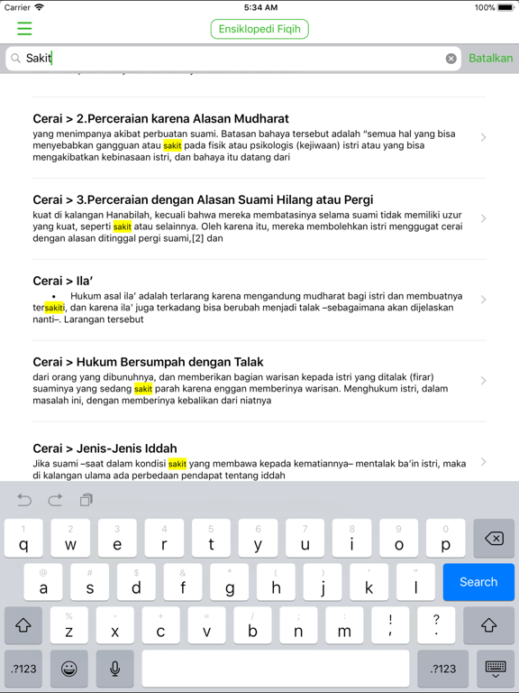 Screenshot #5 pour Ensiklopedi Fiqih