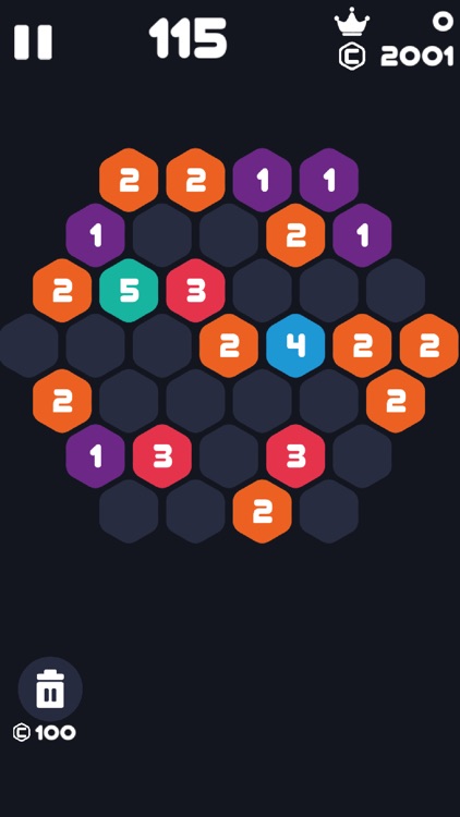 Hexa Number Smash : Tap Puzzle