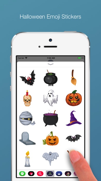 Halloweenoji Stickers screenshot 3