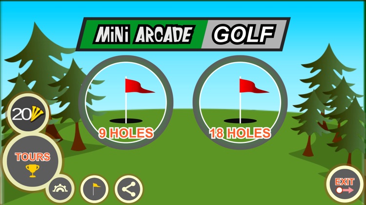 Mini Arcade Golf: Pocket Tours screenshot-7