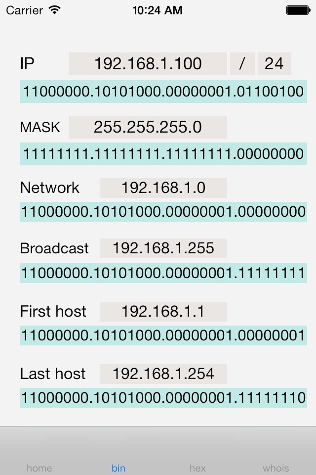 IP Mask Calculator screenshot 2