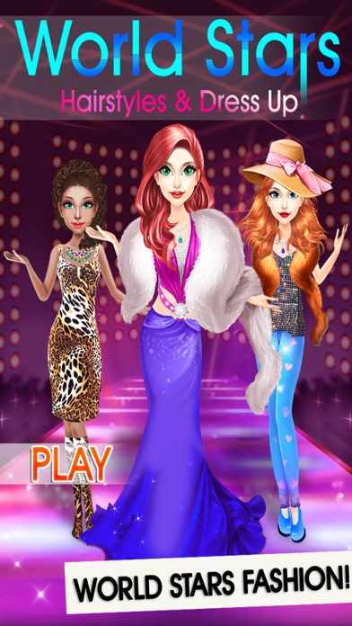 World Stars Hairstyles DressUp screenshot 3