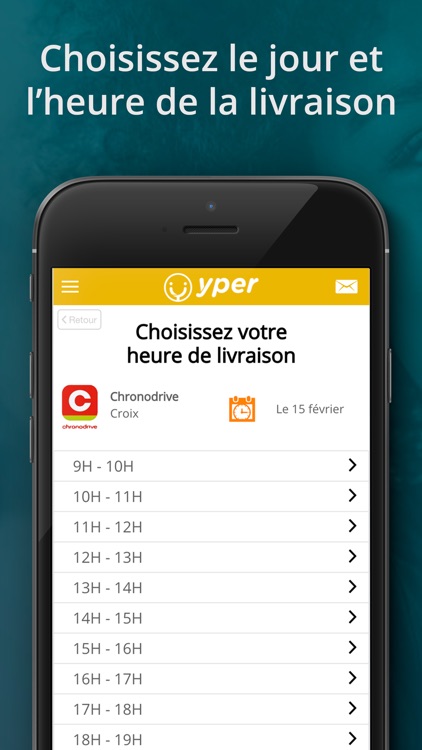 Yper, livraison de courses