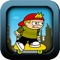 Cartoon Skate-boarding City Kid Pro