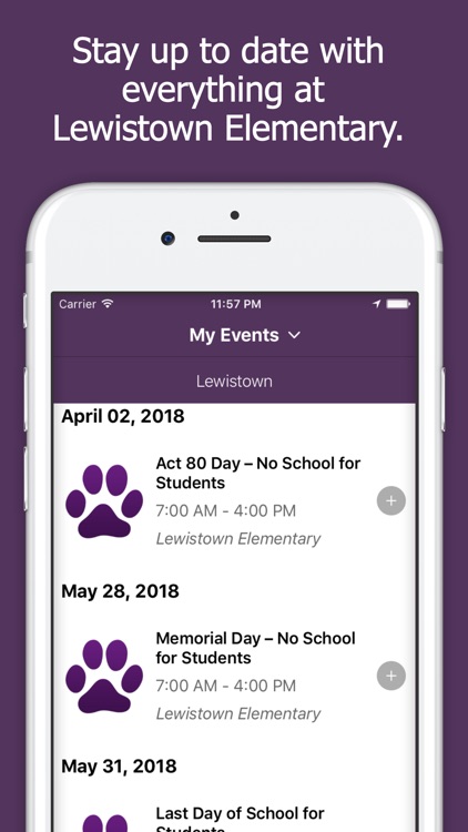 Lewistown Elementary App