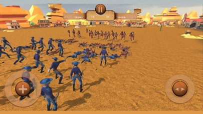 Cowboys Battle Simulator screenshot 3