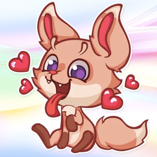 The Fennec Fox! Stickers iOS App