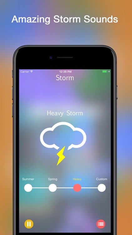 Storm Rain Sounds screenshot-0