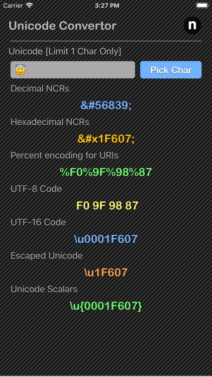 Unicode Converter Plus screenshot-4