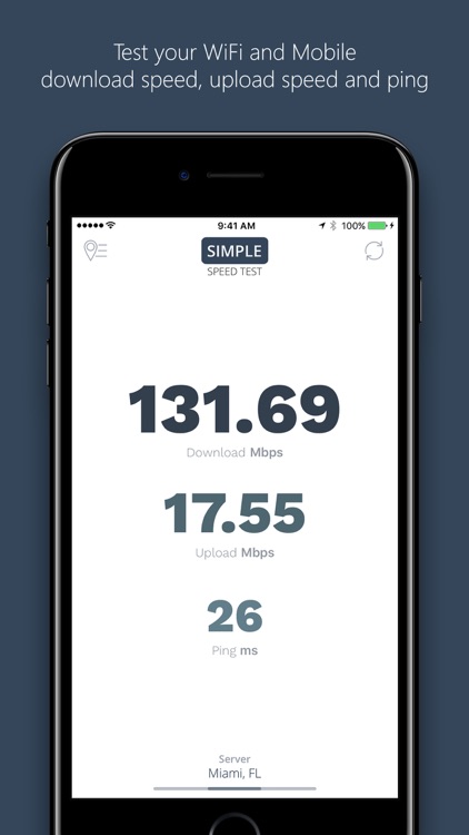 Simple Internet Speed Test