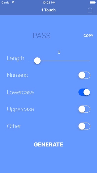 【图】1 Touch – Password Generator(截图1)