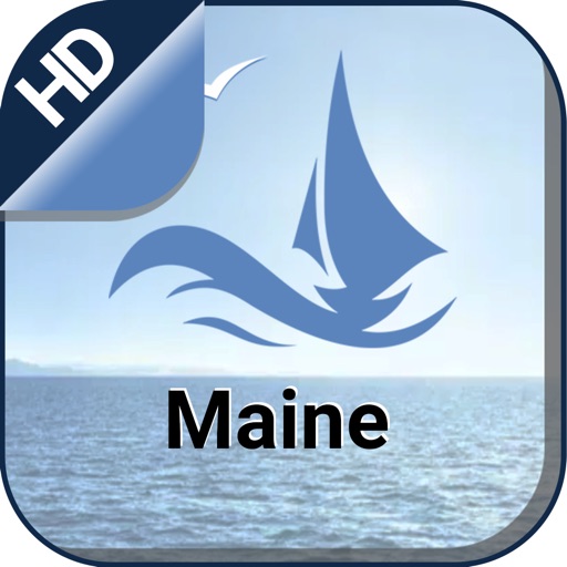 Maine boating gps nautical offline for sail charts