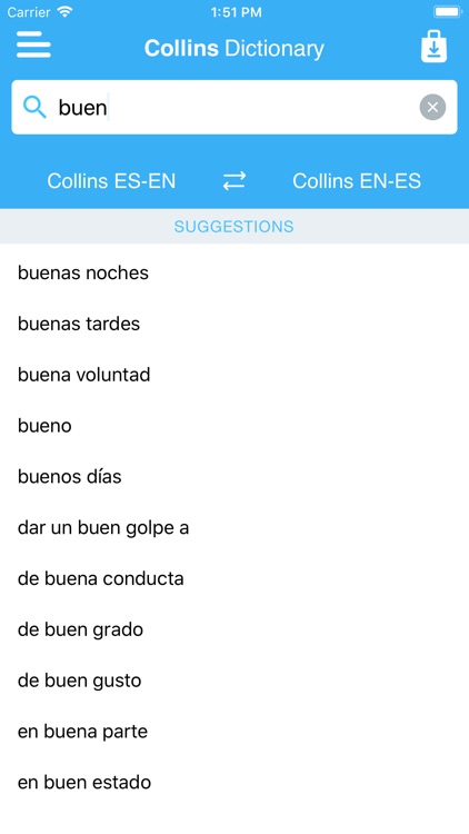 Collins English<>Spanish screenshot-3