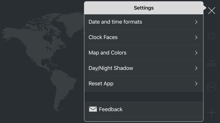 map:clock - World Map & Clock screenshot-7