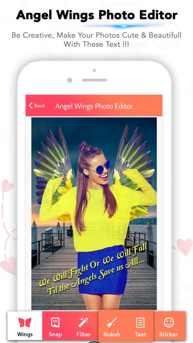 Angel Wings Photo Editor screenshot 3