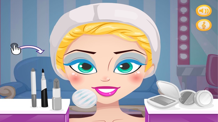 Pretty Princess Makeup Game screenshot-3