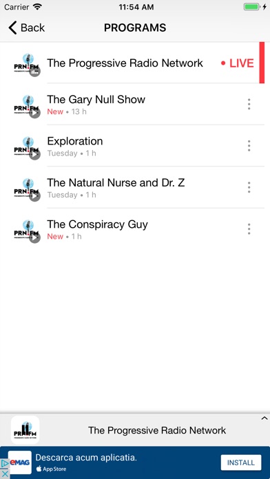 The Progressive Radio Network screenshot 4