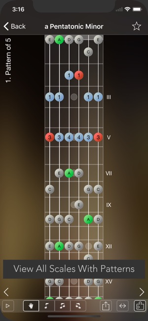 Star Scales Pro For Guitar