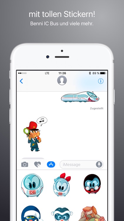 Der kleine ICE Sticker