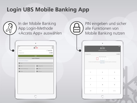 UBS Access – secure login screenshot 3