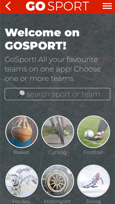 DcSport - App screenshot 3
