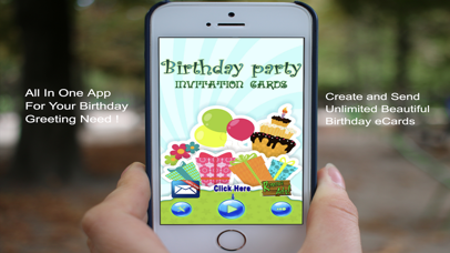 Happy Birthday Card Maker App Screenshot on iOS