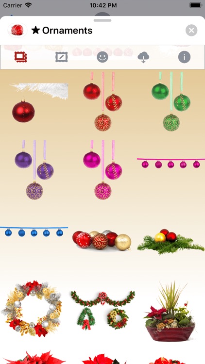 Christmas Ornaments • Stickers screenshot-6